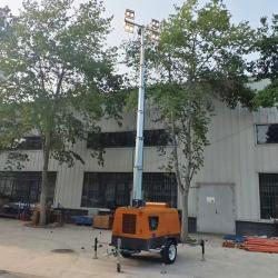 Световая башня мобильная LED 4x400W телескопическая IP65 (арт. 25-5082448)