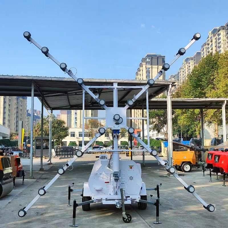 Мобильная светодиодная башня для сада и ландшафта 5м-9м (арт. 25-5082471)