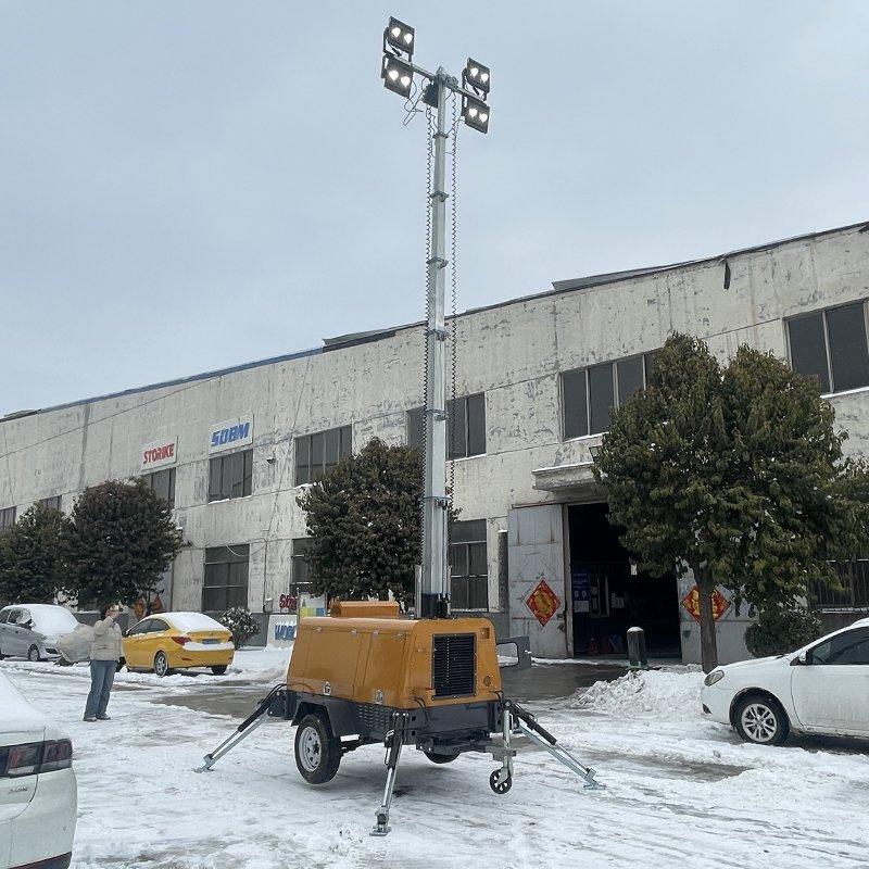 Мобильная световая башня LED 5м 7м 9м для освещения (арт. 25-5082472)