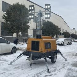 Осветительная башня LED 9м с гидравлическим подъемом и вращением (арт. 25-5082474)