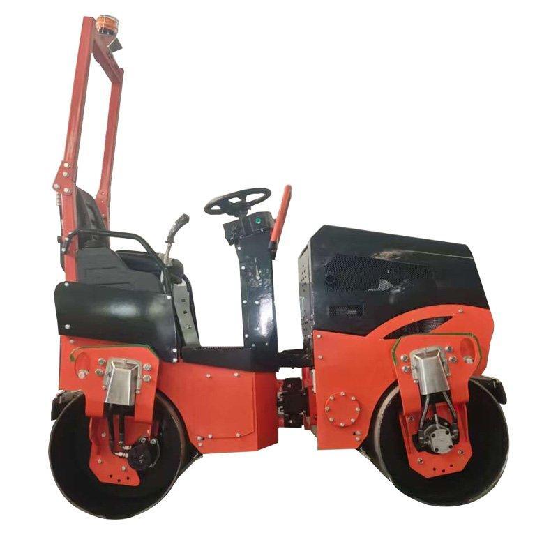 Каток дорожный вибрационный мини с двойным барабаном (арт. 25-5082486)