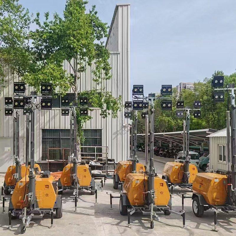 Осветительная башня мобильная гидравлическая 5м 7м 9м (арт. 25-5082490)