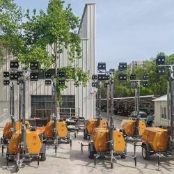 Осветительная башня мобильная гидравлическая 5м 7м 9м (арт. 25-5082490)