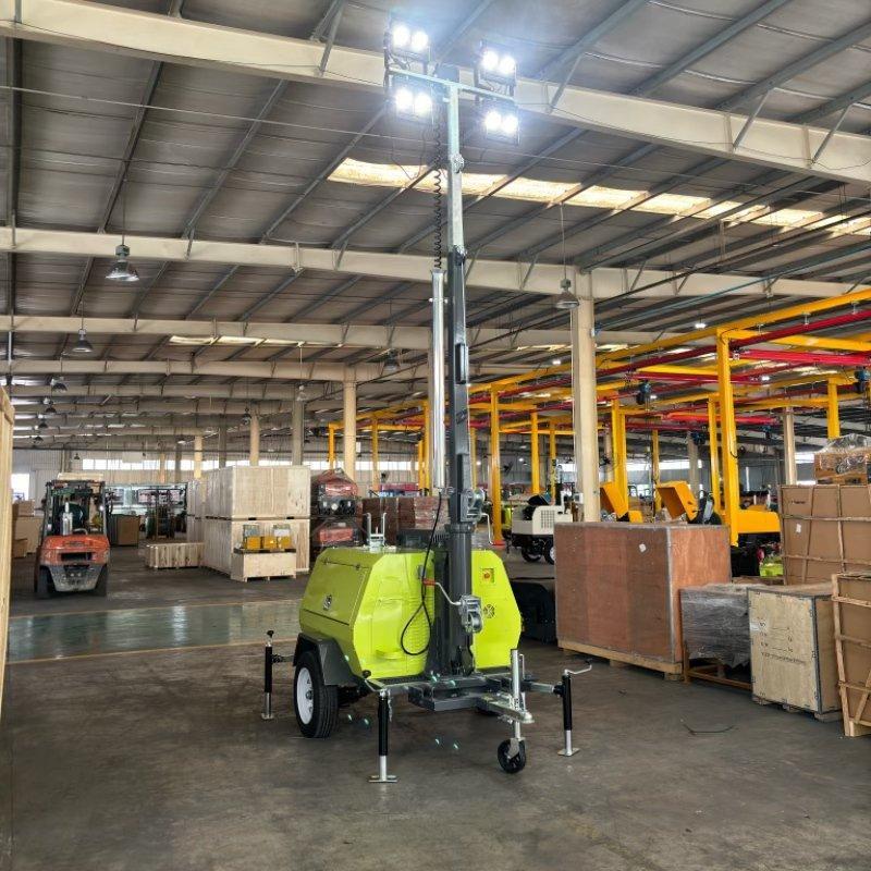 Осветительные вышки мобильные LED 9м для стройки (арт. 25-5082563)