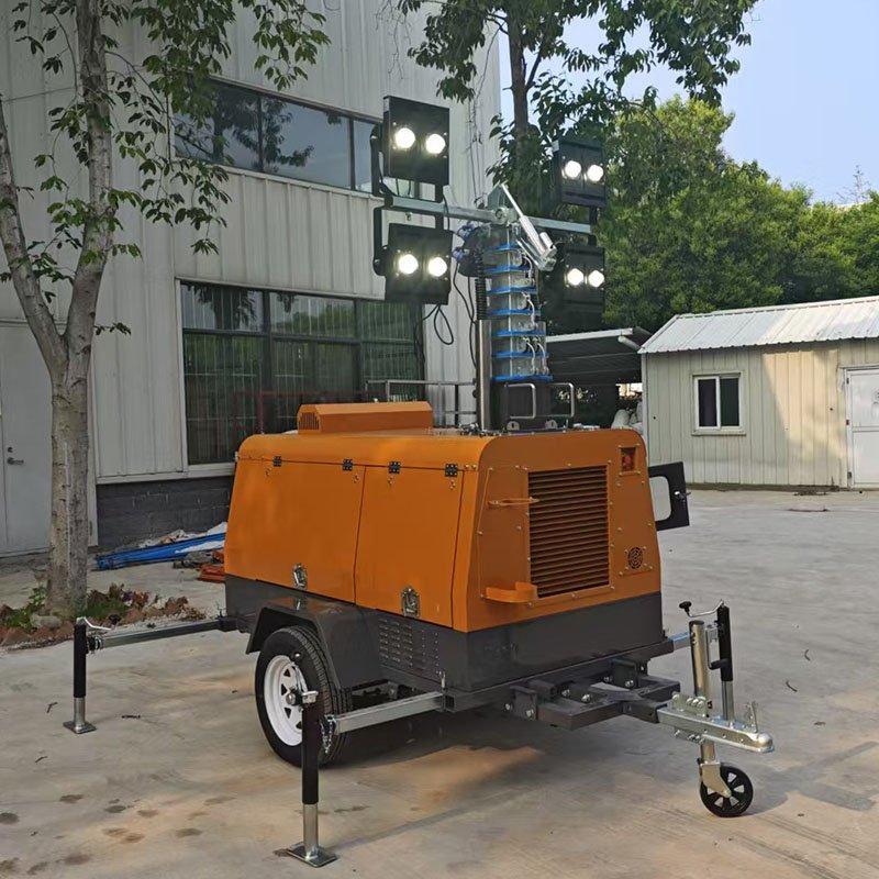 Генератор дизельный LED 4x400W с гидравлической мачтой 9м (арт. 25-5082567)