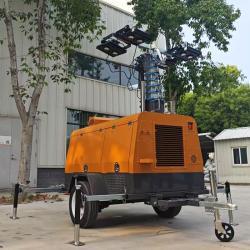 Генератор дизельный LED 4x400W с гидравлической мачтой 9м (арт. 25-5082567)