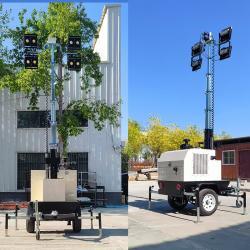 Мачта осветительная мобильная 9м 4x400W дизельная гидравлическая (арт. 25-5082576)