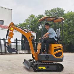 Экскаватор мини гусеничный многофункциональный 1.2 тонны (арт. 25-5082592)