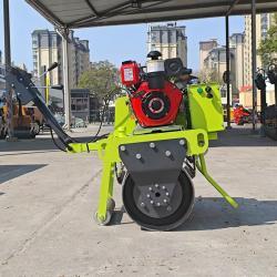 Каток дорожный вибрационный одновальцовый 300кг мини (арт. 25-5082594)