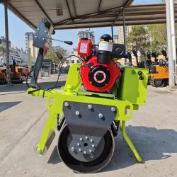 Каток дорожный вибрационный мини с двойным барабаном (арт. 25-5082600)