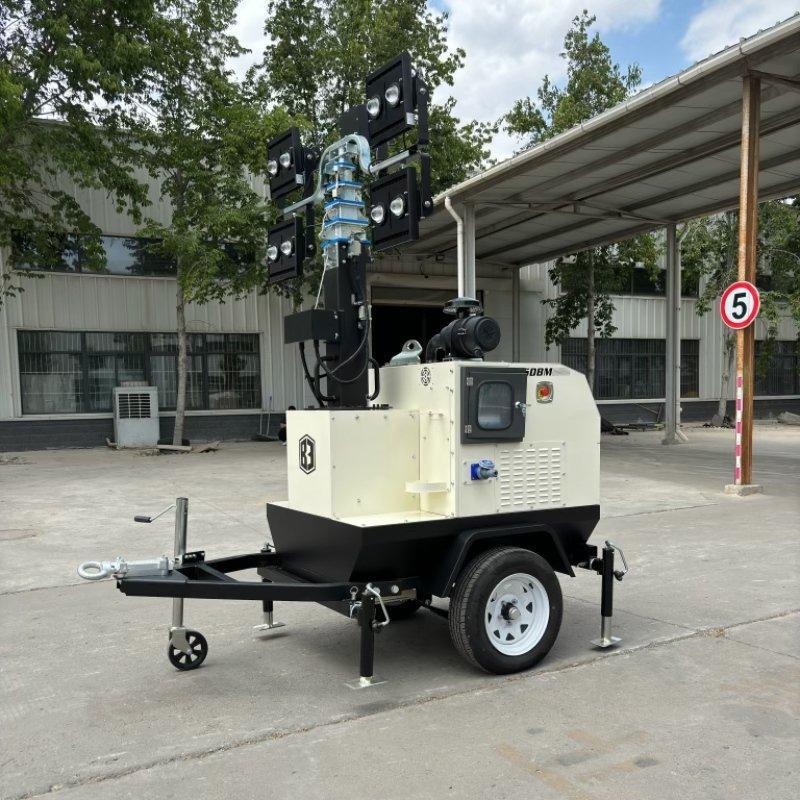 Осветительная башня 4x400W LED 9м с двигателем Kubota (арт. 25-5082602)