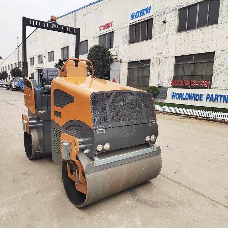 Каток дорожный вибрационный 1.8 т двухвальцовый компактный (арт. 25-5082607)