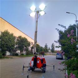 Мобильная световая башня LED высокой мощности 9 м (арт. 25-5082632)