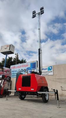 Генератор дизельный мобильный с LED освещением для стройплощадки (арт. 25-5082634)