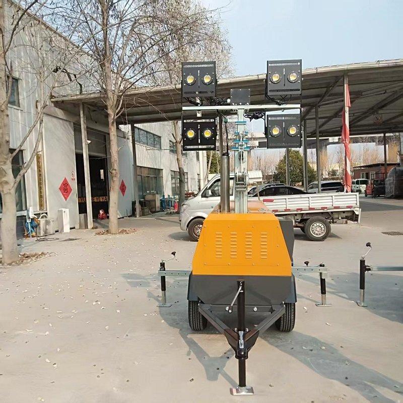 Мобильная осветительная башня с дизельным генератором 7м 9м (арт. 25-5082651)