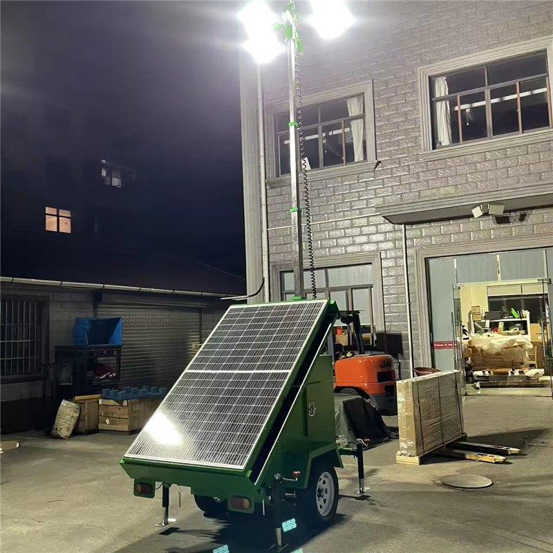 Прожектор светодиодный мобильный на солнечной батарее (арт. 25-5082663)