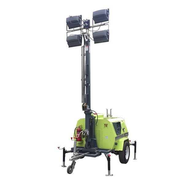 Световая башня LED 4x400W с дизельным генератором для шахт (арт. 25-5082670)