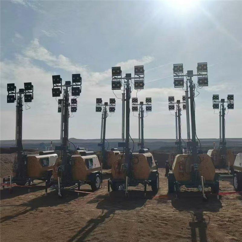 Осветительная башня мобильная 400W телескопическая 9м (арт. 25-5082676)