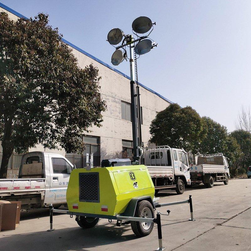 Осветительная башня телескопическая мобильная 5-9 м дизельная (арт. 25-5082686)