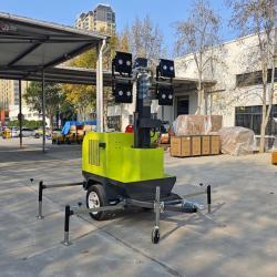 Мачта осветительная электрическая 9м 4*400W LED дизель (арт. 25-5082687)