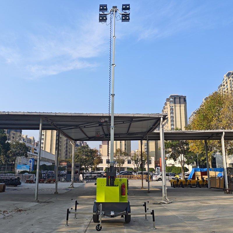 Мачта осветительная электрическая 9м 4*400W LED дизель (арт. 25-5082687)