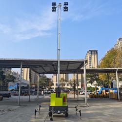 Мачта осветительная электрическая 9м 4*400W LED дизель (арт. 25-5082687)