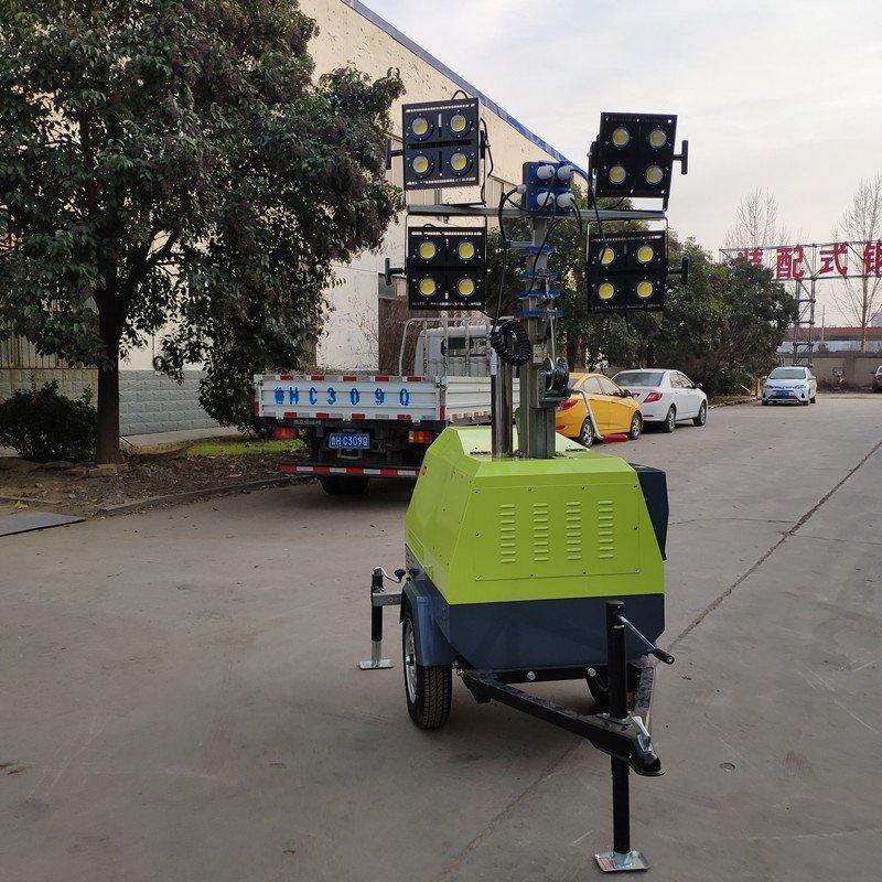 Осветительная башня телескопическая 7-9 м дизельная LED (арт. 25-5082689)