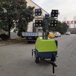 Осветительная башня телескопическая 7-9 м дизельная LED (арт. 25-5082689)