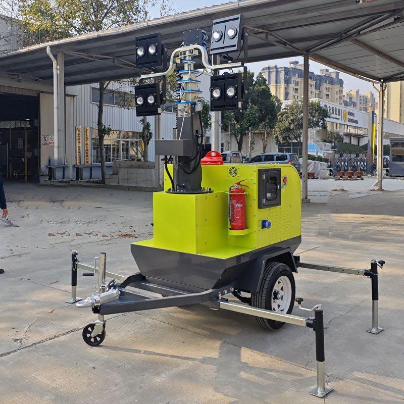 Осветительная башня электрическая 9 м с подъемником (арт. 25-5082690)