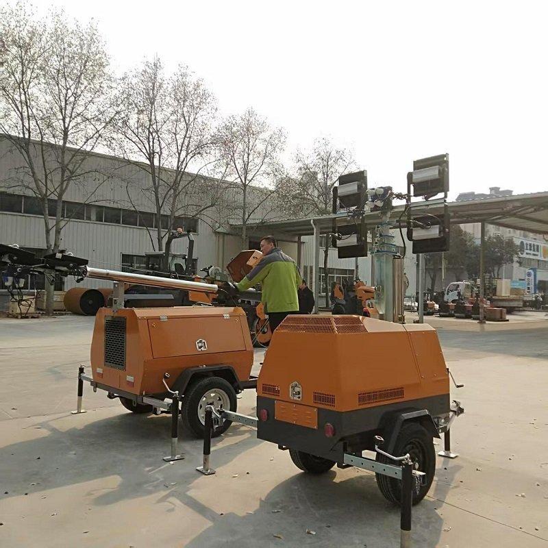 Осветительная башня портативная 5м регулируемая компактная (арт. 25-5082719)