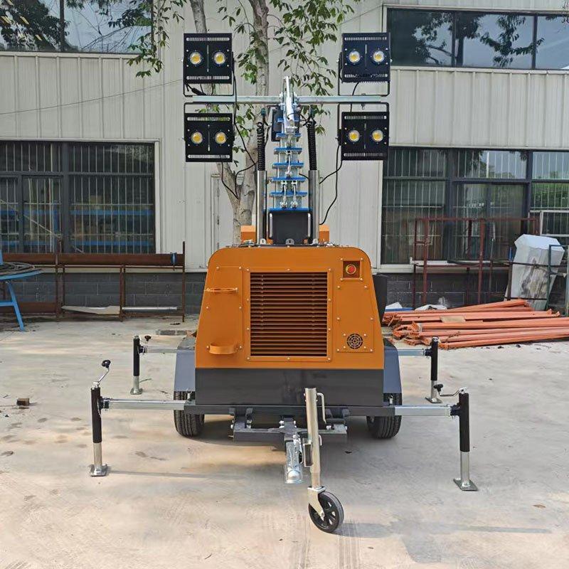 Осветительная башня дизельная 4x400W гидравлическая мачта (арт. 25-5082725)