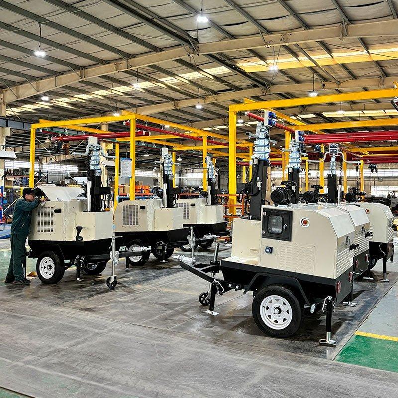 Мобильная осветительная башня для стройки уличная (арт. 25-5082728)