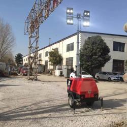 Мобильная световая башня 4x1000W LED 7м дизельная (арт. 25-5082732)