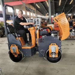 Каток дорожный мини двухвальцовый стальной 850кг-3т (арт. 25-5082742)