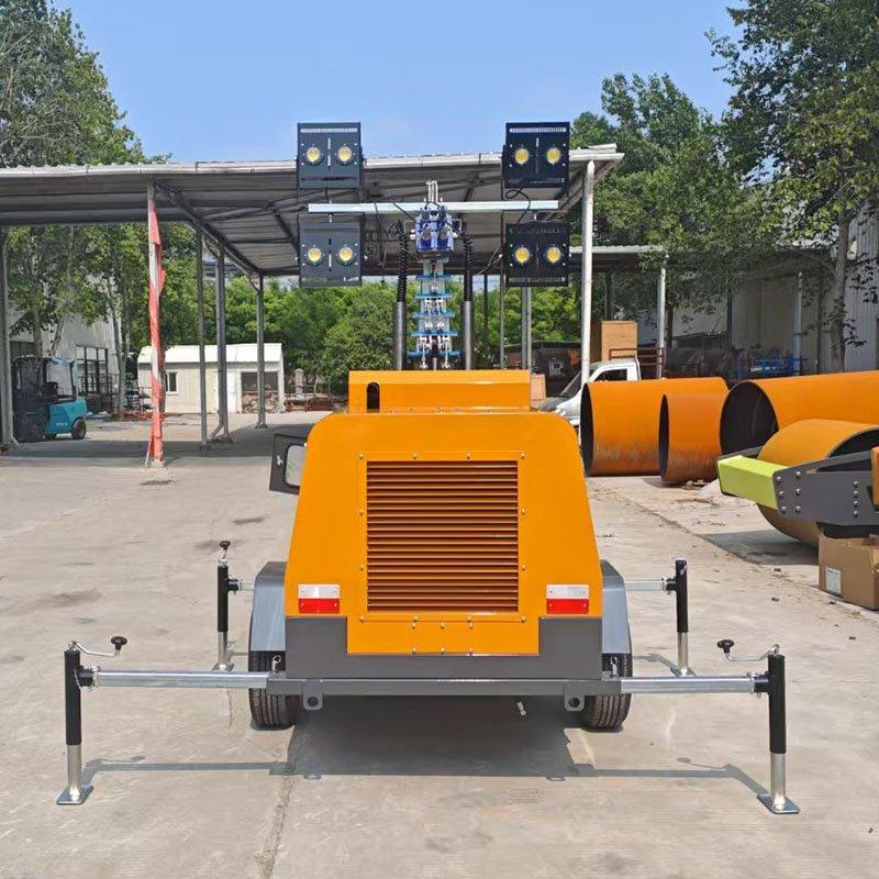 Осветительная башня LED 4x400W с дизельным генератором 9м (арт. 25-5082765)