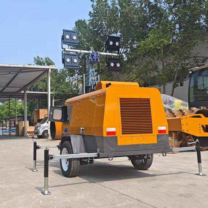 Световая башня LED 9 м гидравлическая CE (арт. 25-5082776)