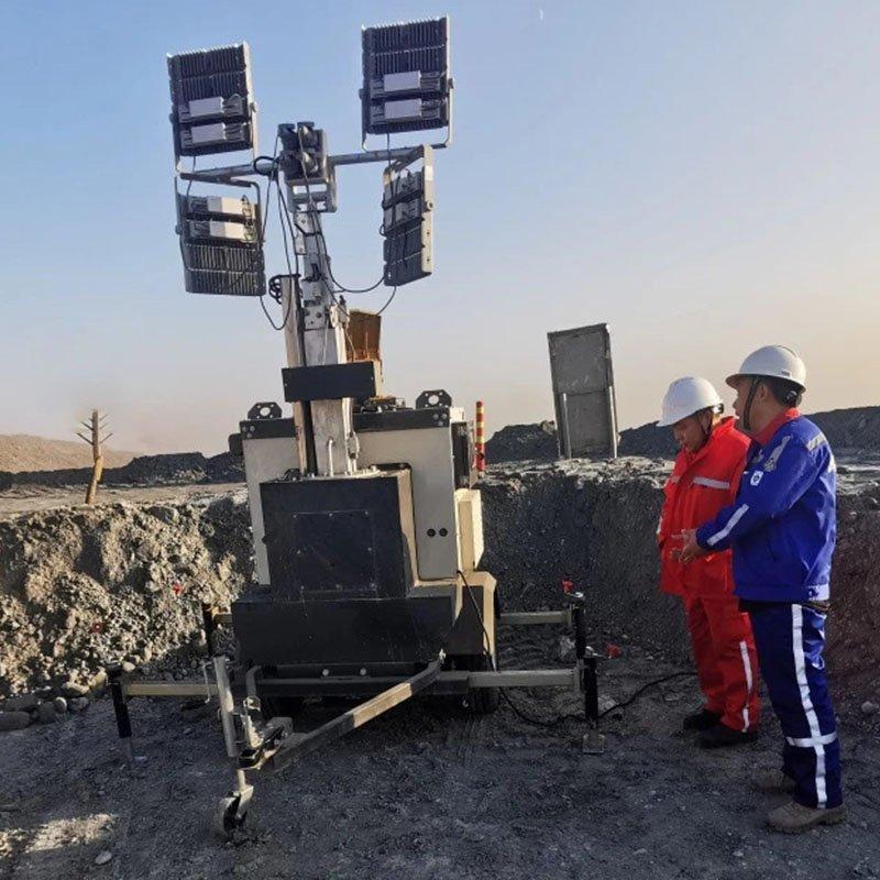 Мачта осветительная гидравлическая портативная с генератором (арт. 25-5082783)