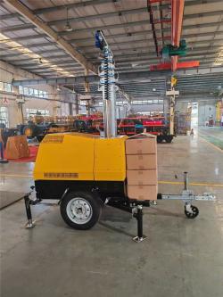 Мобильная осветительная башня с генератором 6KW и 4x1000 лампами (арт. 25-5082793)