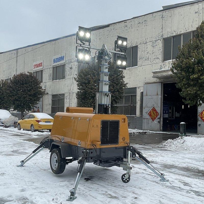 Осветительная башня гидравлическая портативная LED 5-9 м (арт. 25-5082833)