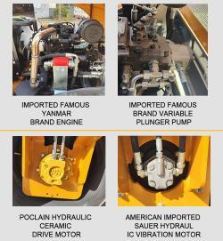 Каток дорожный мини дизельный двухвальцовый 3-5 тонн (арт. 25-5082859)