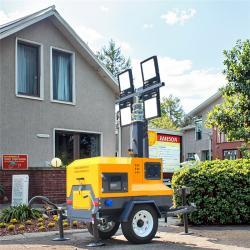 Осветительная башня LED 9м телескопическая 4x400W (арт. 25-5082881)