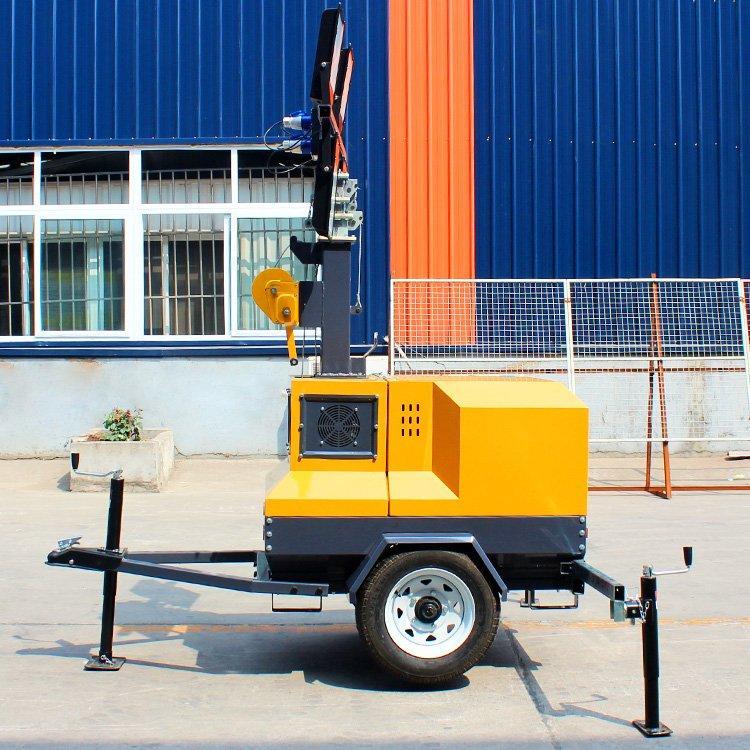 Осветительная башня LED 9м телескопическая 4x400W (арт. 25-5082881)