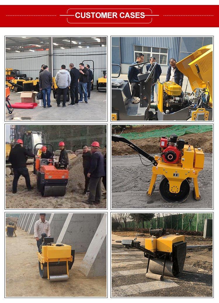 Каток дорожный ручной вибрационный одноосный мини 0.3T (арт. 25-5082902)