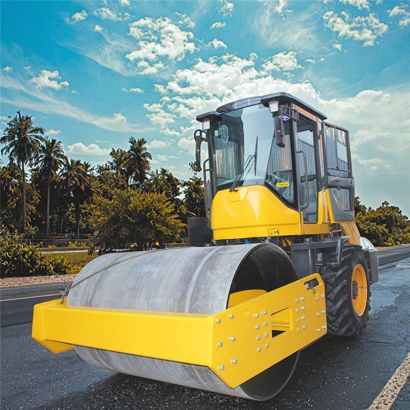 Каток дорожный мини вибрационный 8-10 тонн двойной барабан (арт. 25-5082917)