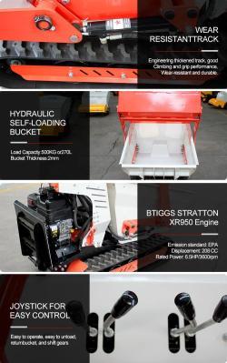 Мини-погрузчик многофункциональный с двигателем Yanmar (арт. 25-5082956)