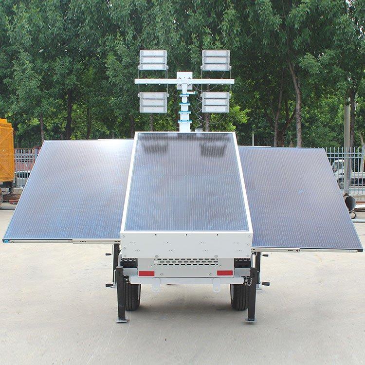 Башня освещения мобильная электрическая солнечная 4*100W LED (арт. 25-5082958)