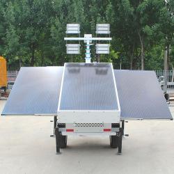 Башня освещения мобильная электрическая солнечная 4*100W LED (арт. 25-5082958)