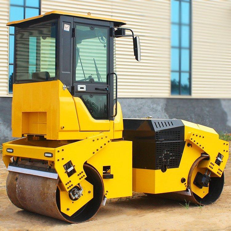 Каток дорожный вибрационный садовый 3 тонны с двойным барабаном (арт. 25-5082970)