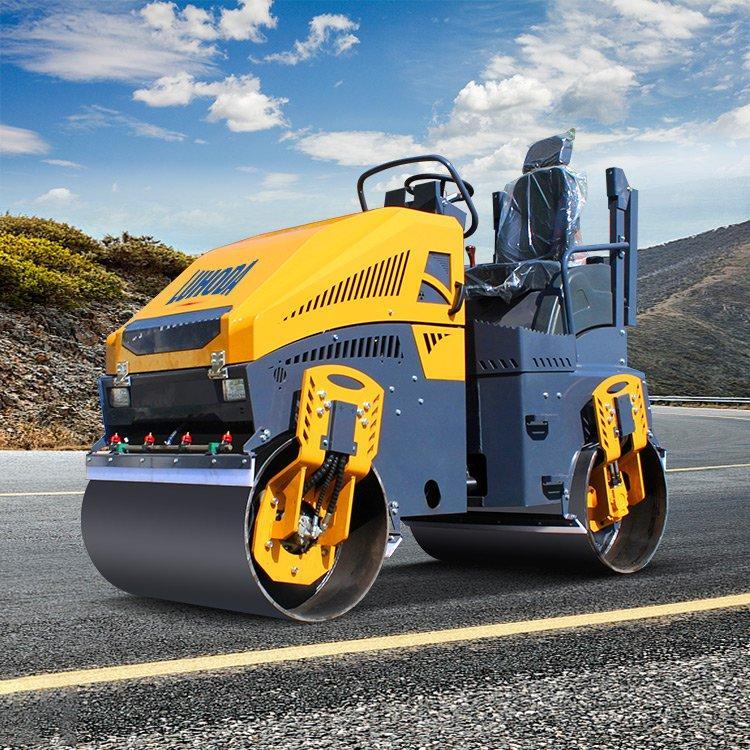 Каток дорожный вибрационный двухвальцовый с двигателем Kawasaki (арт. 25-5082973)