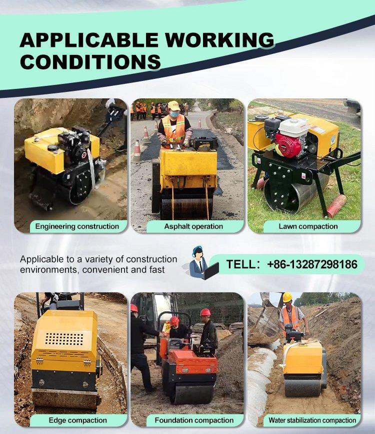 Каток дорожный вибрационный дизельный бензиновый 1-3 тонны (арт. 25-5083001)